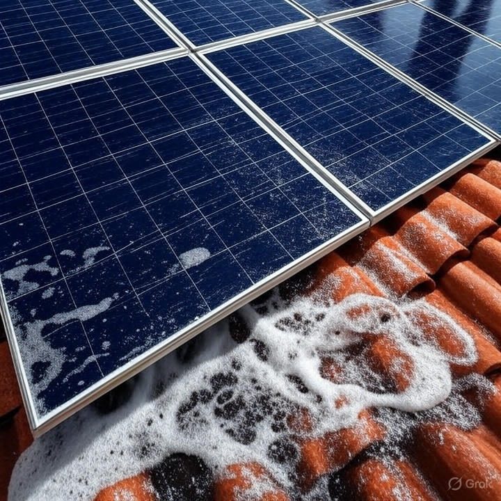 Reinigen von Photovoltaikanlagen Reinigen von Photovoltaikanlagen in Schwerin Mecklenburg Vorpommern